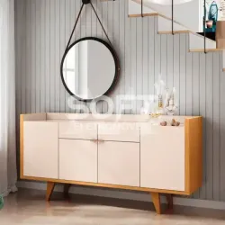 BUFFET HB MELODIA OFF WHITE / CINAMOMO