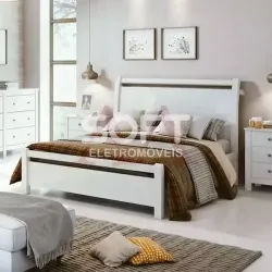 CAMA LOPAS CASAL REALI BRANCO