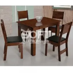 CJ MESA 4C SAO CARLOS MILENA RETANGULAR 108x68 CAFE / DEMOLINULLNULLO