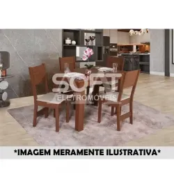 CJ MESA 4C SAO CARLOS MILENA RETANGULAR 108X68 NATURALLE