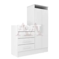 COMODA 4G 2P. ABRIR RODIAL PAMPA BRANCO 1CO2425