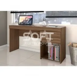ESCRIVANINHA NOTAVEL MESA OFFICE 2G NOGAL TREND