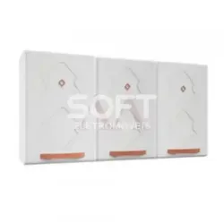 ARMARIO TELASUL TRIPLO MEDIO NEW MIRAGE BRANCO 815004-01