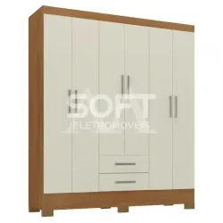 ROUPEIRO 6P. ABRIR 2G RODIAL NATAL CINAMOMO/OFF WHITE 51GR6223