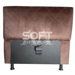 CABECEIRA DE CASAL LIFESPUMA JADE MARROM