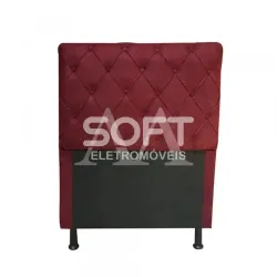 CABECEIRA DE SOLTEIRO LIFESPUMA CAPTONE VINHO