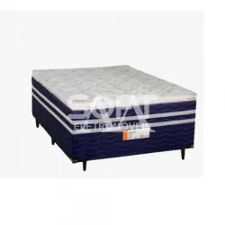 CAMA BOX D28 138X188X58 TOPAZIO MACRO ESPUMA