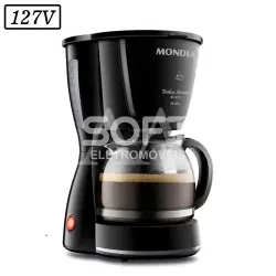 CAFETEIRA MONDIAL C3018XFB 550W FILTRO 127V PRETA