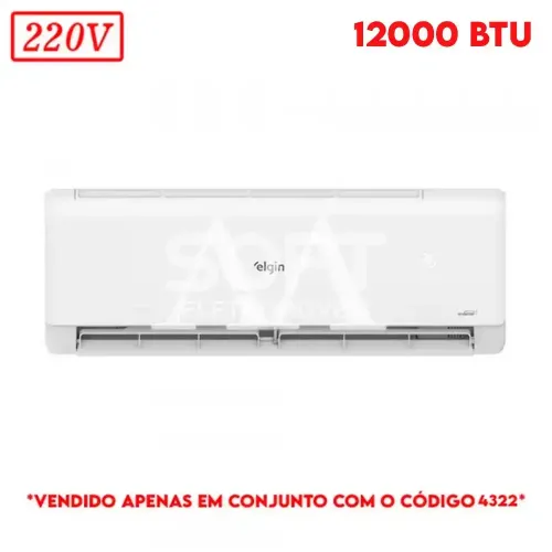 AR CONDICIONADO EVAPORADORA ELGIN SPLIT HIGH WALL ECO INVERTER II C/ W