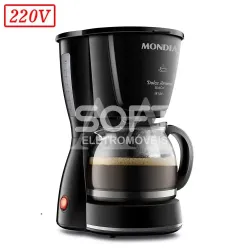 CAFETEIRA MONDIAL C3018XFB 550W FILTRO 220V PRETA