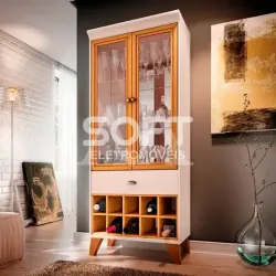 CRISTALEIRA HB OPERA OFF WHITE/CINAMOMO