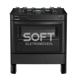 FOGAO 5B ESMALTEC AGATA GLASS PRETO