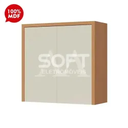 ARMARIO NESHER 2P ABRIR CONDESSA 80CM CARVALHO/GREIGE 500967