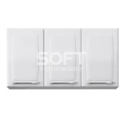 ARMARIO ITATIAIA 3P. ABRIR LUCE IP3 105 BRANCO 1050