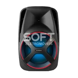 CAIXA DE SOM MONDIAL AMPLIFICADORA CM-550 CONNECT POWER 550 WATS