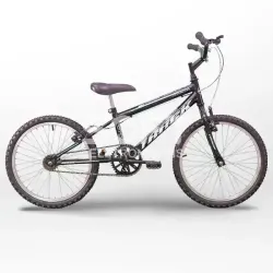 BICICLETA TK3 TRACK COMETA ARO 20 S/MARCHA PRETO/BRANCO