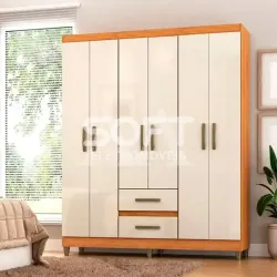 ROUPEIRO 6P. ABRIR 2G FELLICCI COIMBRA C/PES CINAMOMO/OFF WHITE