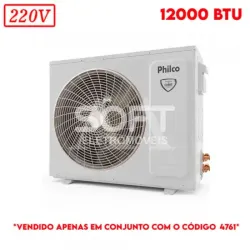 AR CONDICIONADO CONDENSADOR PHILCO SPLIT HI WALL ECO INVERTER PAC12FB