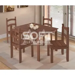 CJ MESA 4C FRANCINE NEUZA RETANGULAR 100X70 CHOCOLATE