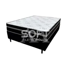 CJ BASE BOX 138X188X56 TOPAZIO PERSONALITE PRETO MOLAS ENSACADAS