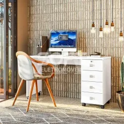 ESCRIVANINHA LUKALIAM DUBAI 4G BRANCO BRILHO