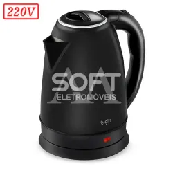 CHALEIRA ELETRICA ELGIN CHA1B 1500W 220V PRETA