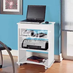 MESA P/NOTEBOOK ARTELY C/TAMPO PORTATIL BRANCO