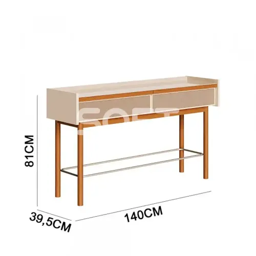 APARADOR IMCAL DUNE OFF WHITE/NATURE