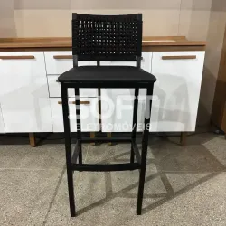 BANQUETA PAONANDA MADRI C/CORDA PRETO FOSCO