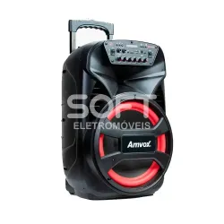 CAIXA DE SOM AMVOX AMPLIFICADORA ACA 480 VIPER II C/FM 480 WATS
