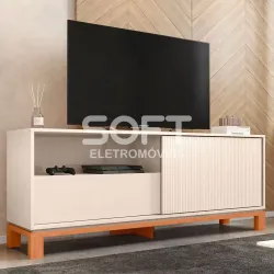 RACK BANCADA CAEMMUN MONDRIAN 1.5 OFF WHITE MR/FREIJO