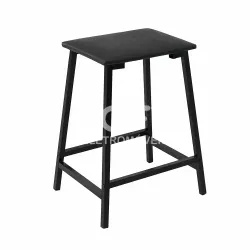 BANQUETA CIPLAFE STILO PRETO FOSCO