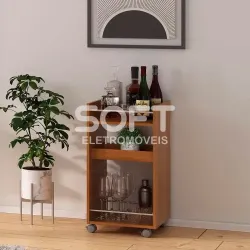 CARRINHO BAR ARTELY BRITO CINAMOMO