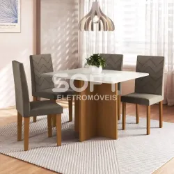 CJ MESA 4C INDEKES SANTIAGO 90X90 TAMPO VALDIVIA C/VDO CAD. AGATA FREI