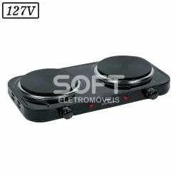 FOGAO 2B ELETRICO RED MOBILE EASY COOK FE200 127V PRETO