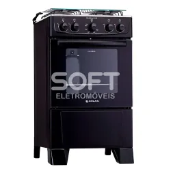 FOGAO 4B ATLAS COLISEUM PLUS PRETO