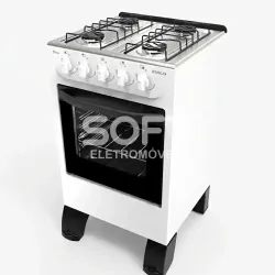 FOGAO 4B BRASLAR NEW SIRIUS SIMPLES S/ TAMPO BRANCO