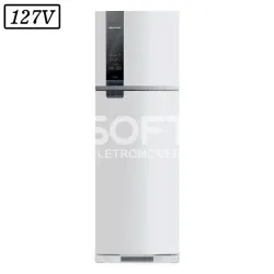 REFRIGERADOR BRASTEMP DOMEST BRM54 FROST FREE DUPLEX 400L 127V BRANCO