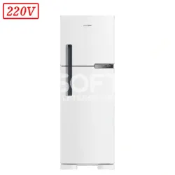 REFRIGERADOR BRASTEMP DOMEST BRM44 FROST FREE DUPLEX 375L 220V BRANCO