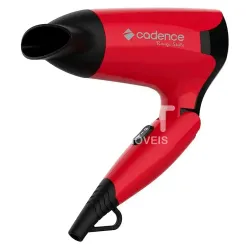 SECADOR DE CABELO CADENCE SEC185 ROUGE STYLE BIVOLT VERMELHO