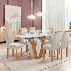 CJ MESA 6C CEL MOVEIS QATAR RETANGULAR 160X80 TAMPO DAKOTA PLUS S/VDO