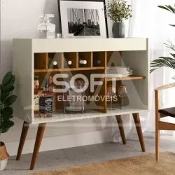 APARADOR EJ C/ ADEGA NEW ODIN OFF WHITE / FREIJO