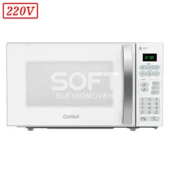 FORNO MICROONDAS CONSUL CMA20BB 20L 220V BRANCO