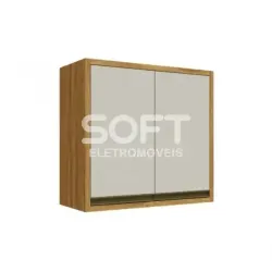 ARMARIO RONIPA 2P. ABRIR TEMPRANILLO 80CM AMENDOA/OFF WHITE