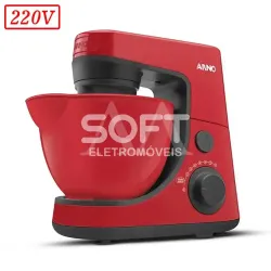 BATEDEIRA ARNO PLANETARIA DAILY SX86 1 TIGELA 600W 8 VEL 220V VERMELHA