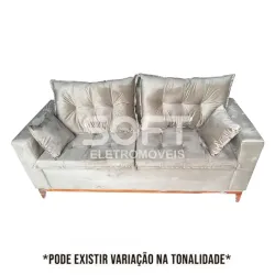 ESTOFADO RG EGITO 1.90 C/PILLOW BEGE ESCURO INCA 16