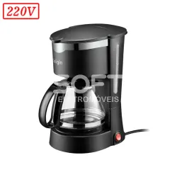 CAFETEIRA ELGIN  15 XICARAS 220V PRETO