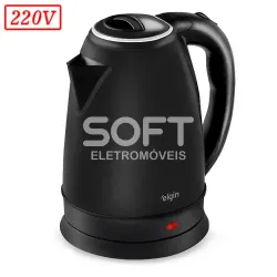 CHALEIRA ELETRICA ELGIN CHA1B 1500W 220V PRETA