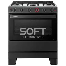 FOGAO 5B ESMALTEC IDEAL SUPER 5121 PRETO