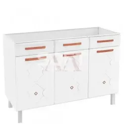 BALCAO TELASUL TRIPLO 2G 1F FALSA P/ PIA NEW MIRAGE BRANCO 815109-01